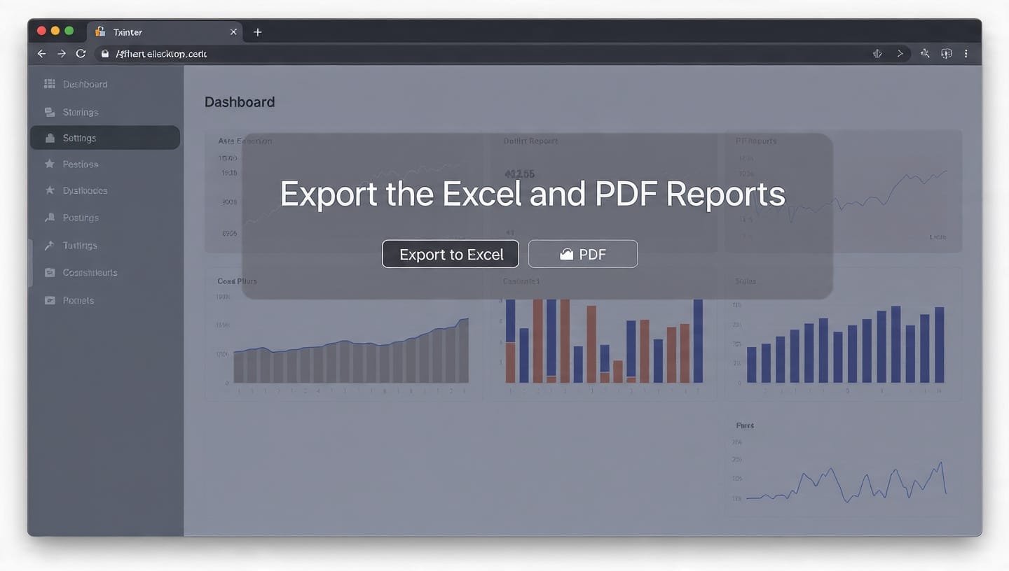 I will build Python Tkinter desktop app with database and reports